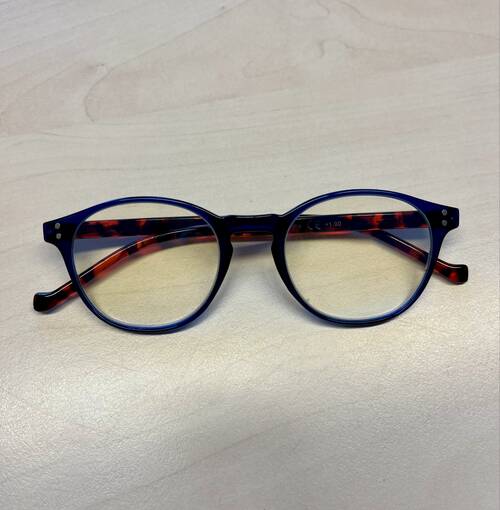 Schwarze Lesebrille
